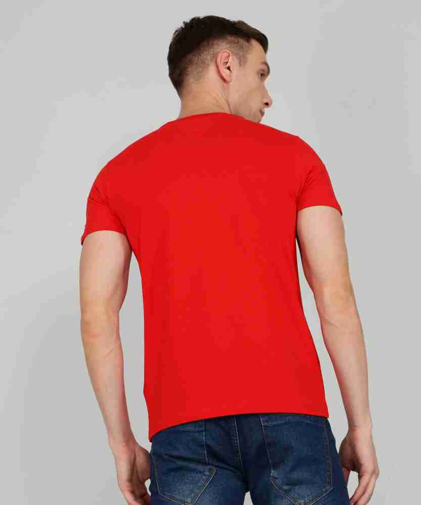 Tommy hilfiger discount red t shirt