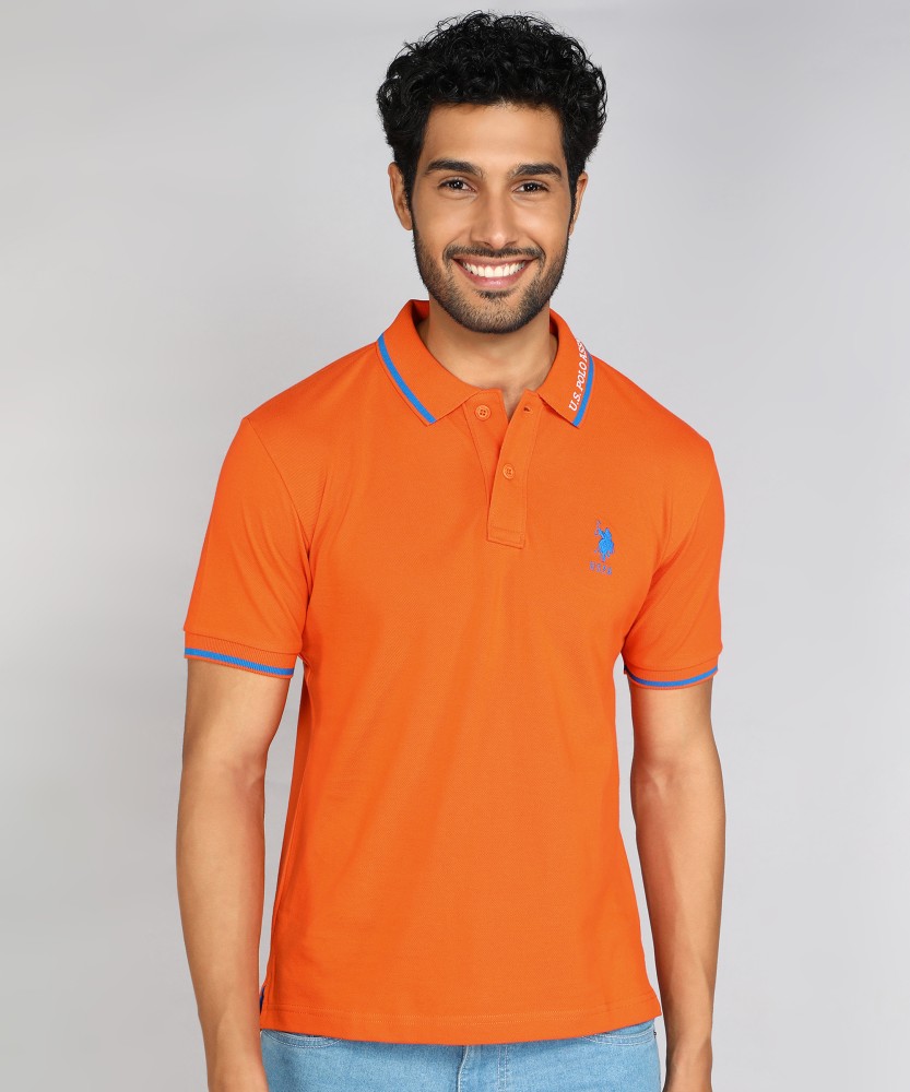 Orange t shirt store flipkart