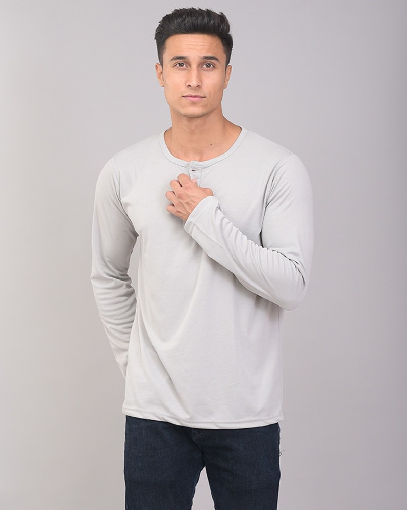 CLOTHING CULTURE Solid Men Round Neck Grey T Shirt Buy CLOTHING CULTURE Solid Men Round Neck Grey T Shirt Online at Best Prices in India Flipkart