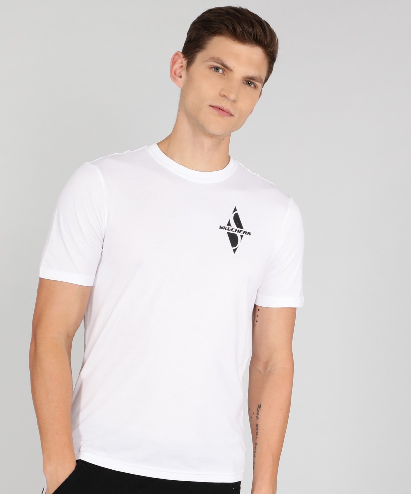 Skechers t hot sale shirt white