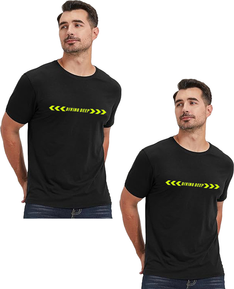 Deep neck t shirts online best sale