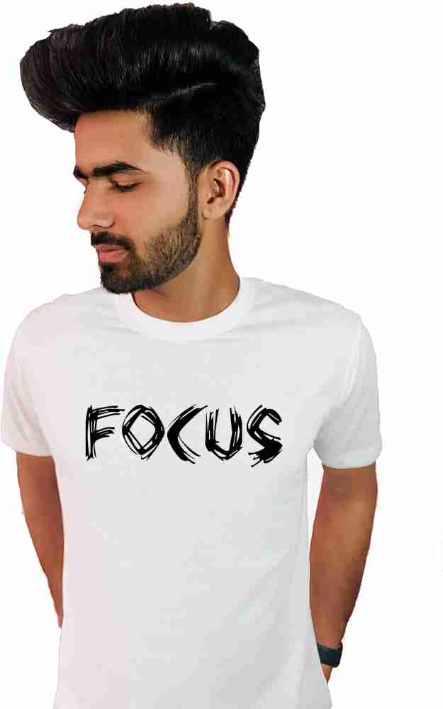 BalSo Typography Men Round Neck White T-Shirt - Buy BalSo Typography Men  Round Neck White T-Shirt Online at Best Prices in India