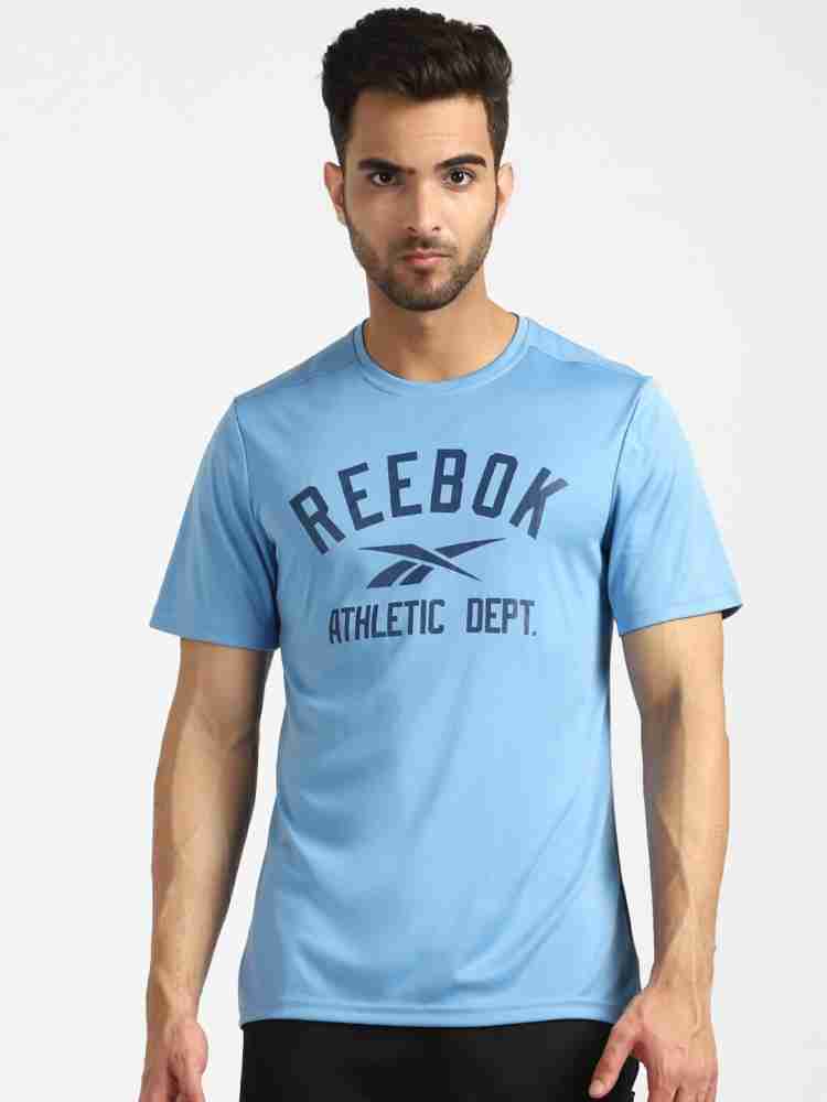 reebok t shirt deepblue