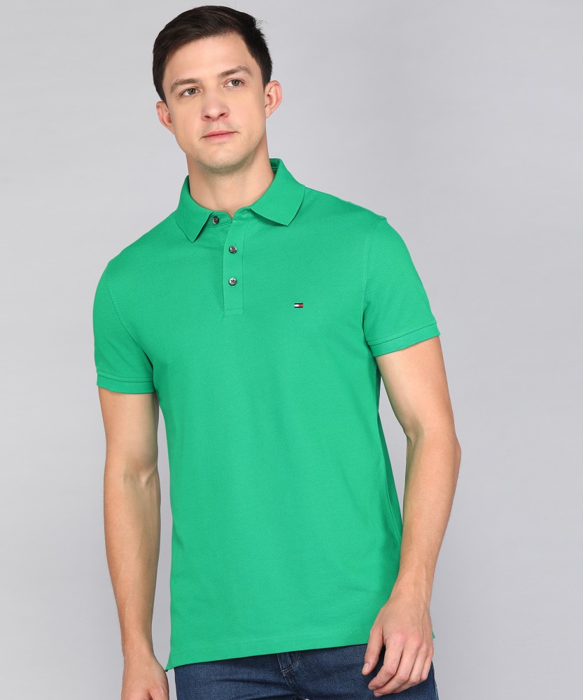 Polo Shirt TOMMY HILFIGER Men color Green