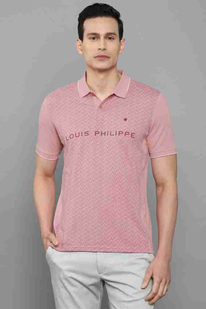 Buy Louis Philippe Louis Philippe Men Polo Collar Pure Cotton T