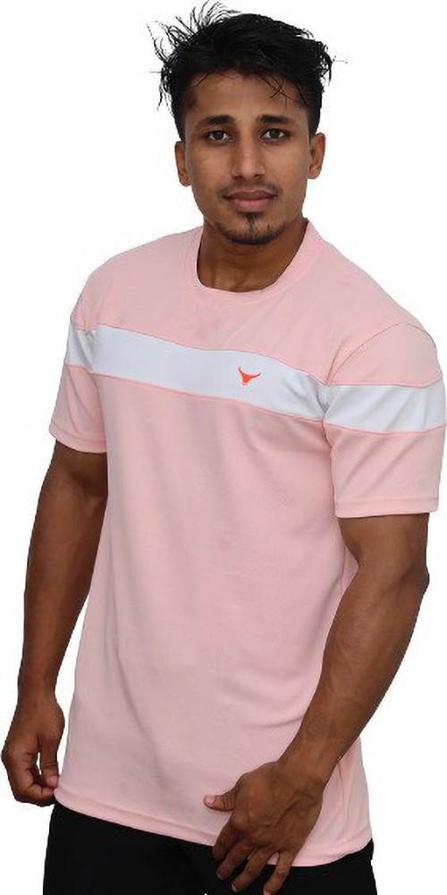 Buy RodZen Polyester Round Neck Half Sleeve Bull Printed Mens and