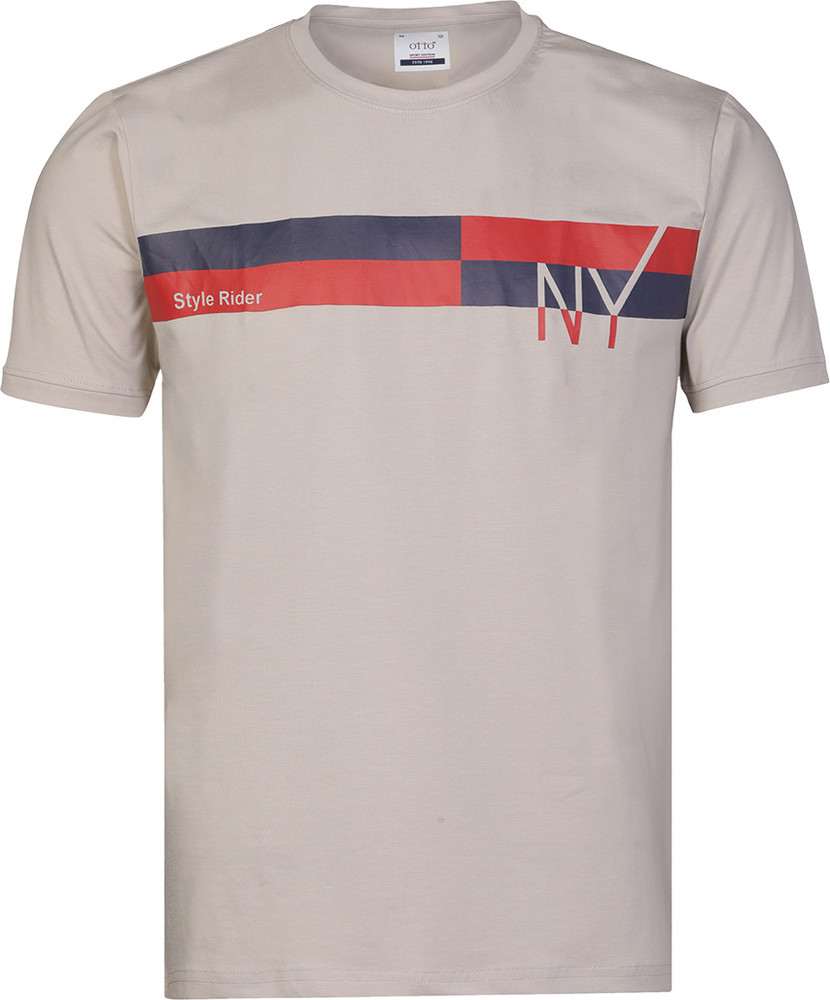 OTTO Clothing Pvt Ltd Printed Typography Men Round Neck Beige T Shirt Buy OTTO Clothing Pvt Ltd Printed Typography Men Round Neck Beige T Shirt Online at Best Prices in India Flipkart
