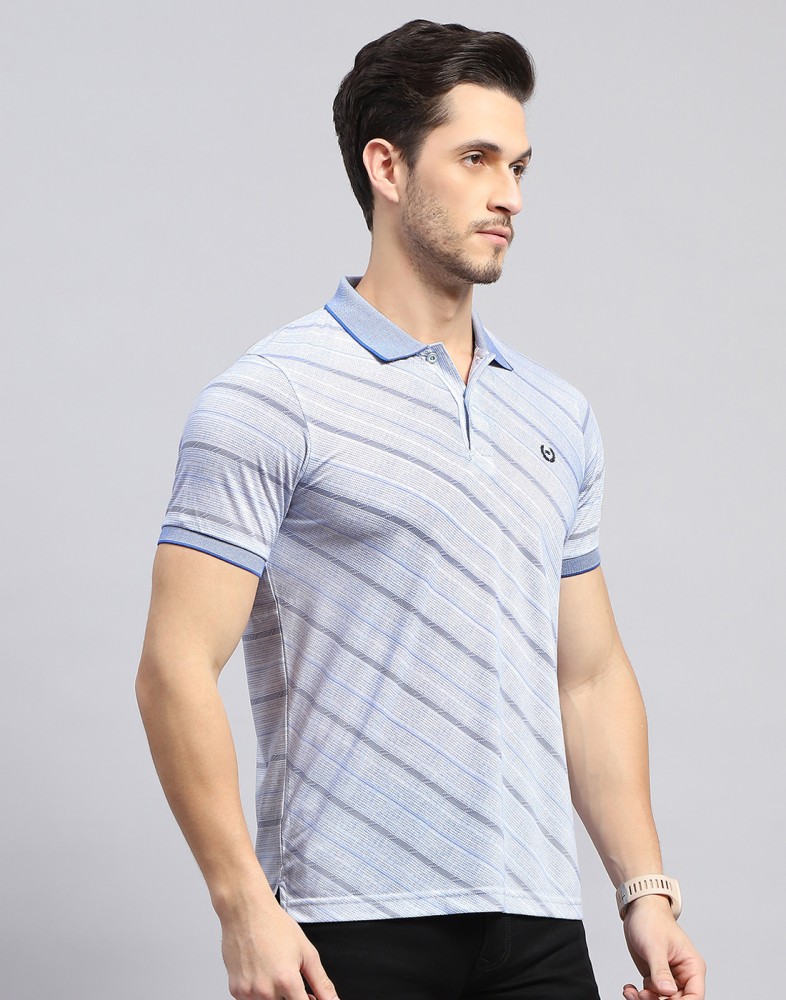 MONTE CARLO Printed Men Polo Neck Light Blue T Shirt Buy MONTE CARLO Printed Men Polo Neck Light Blue T Shirt Online at Best Prices in India Flipkart