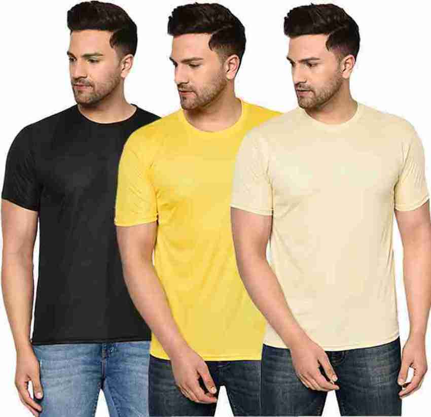 FitTees Solid Men Round Neck Multicolor T Shirt Buy FitTees Solid Men Round Neck Multicolor T Shirt Online at Best Prices in India Flipkart
