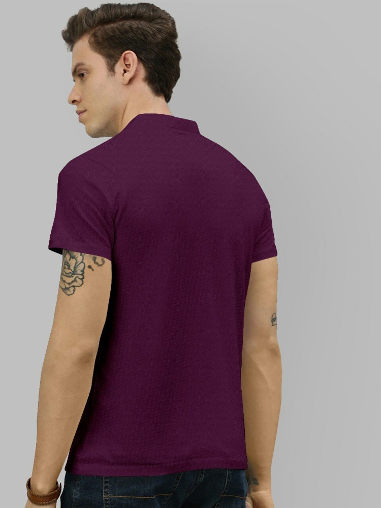 dark purple colour t shirt