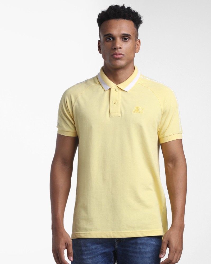 Starter Men's Shirt - Yellow - XXXXL