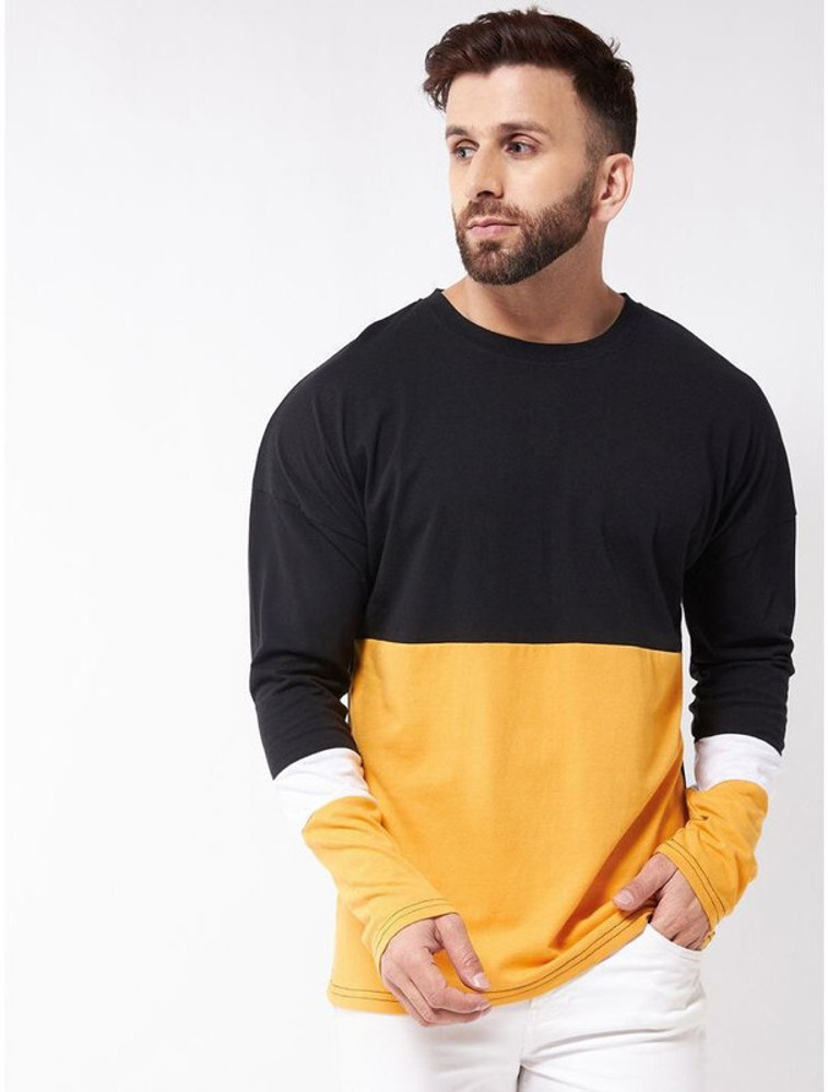 Yellow cowl neck top discount