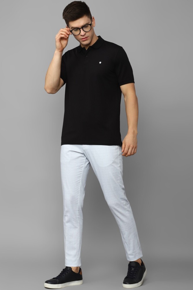 Buy LOUIS PHILIPPE JEANS Solid Cotton Polo Men's T-Shirt