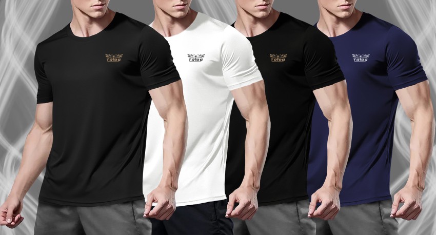 Solid Men Round Neck Full Sleeve T-Shirt – TRIPR