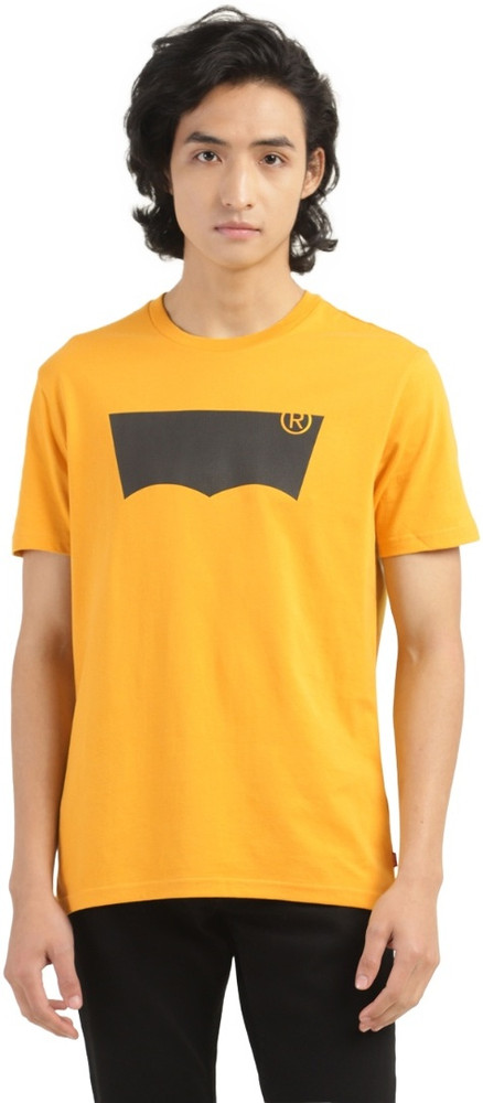 Levi's yellow t shirt top