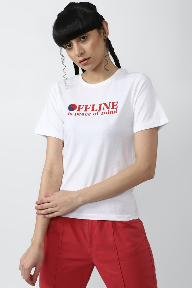 Forever 21 white t shirt online