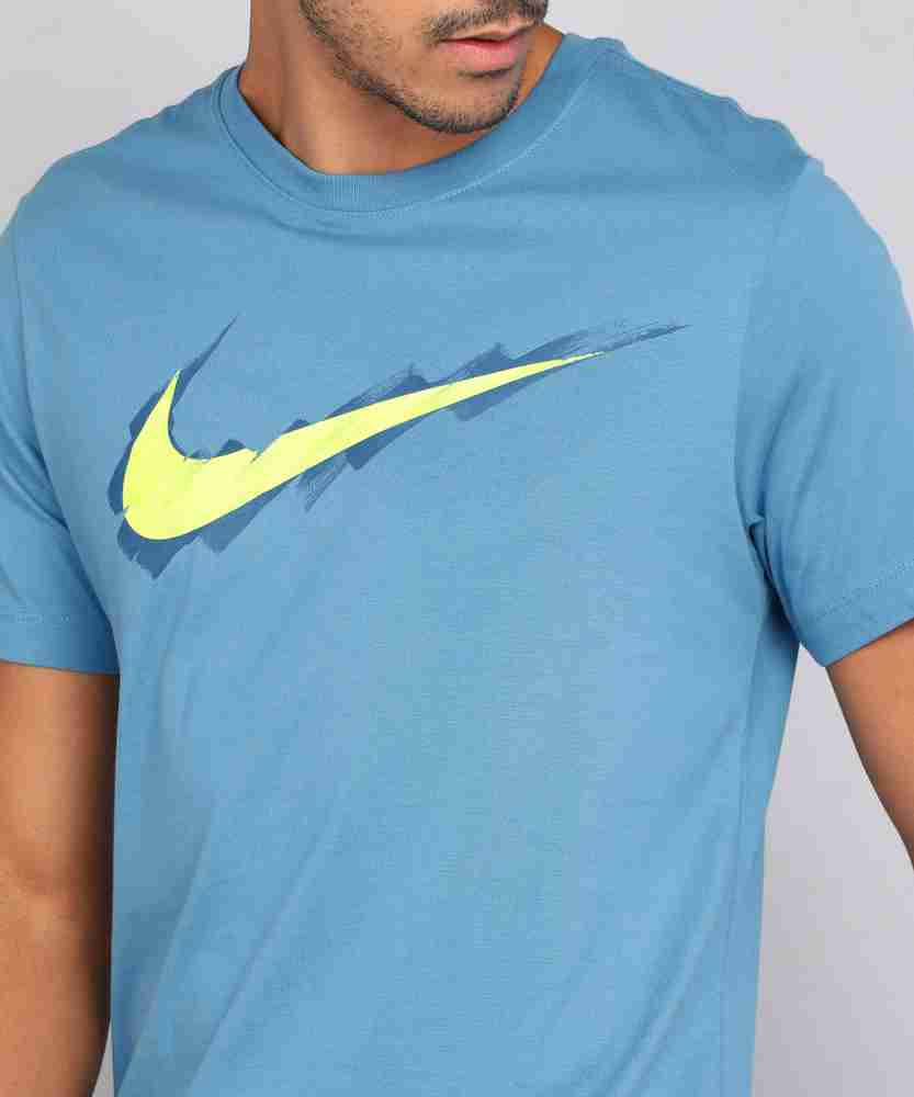 Nike blue and yellow online shirt