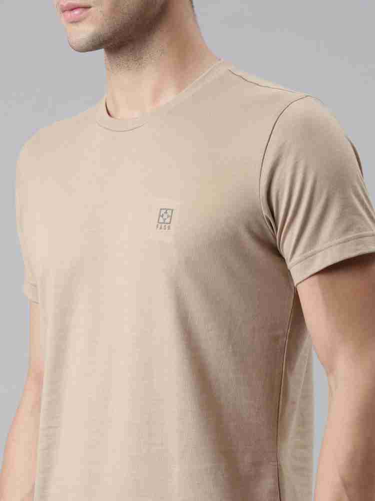 FASO Round Neck Soft Cotton T-Shirt- FS4001-SQ