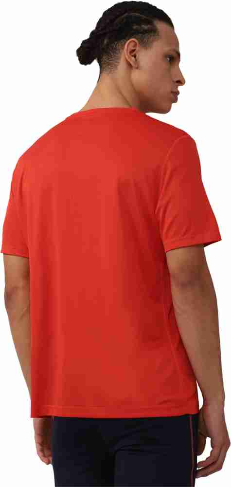 Reebok Men's T-Shirt - Red - L