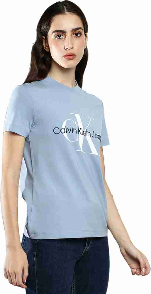 Blue calvin on sale klein top