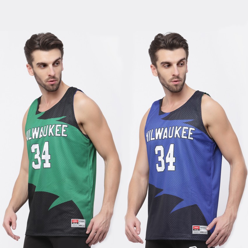 AKIBA Sublimation Print Basketball Jersey/Shirt with Shorts for Unisex