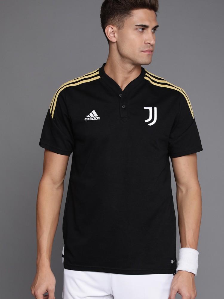 Adidas t 2025 shirt with collar