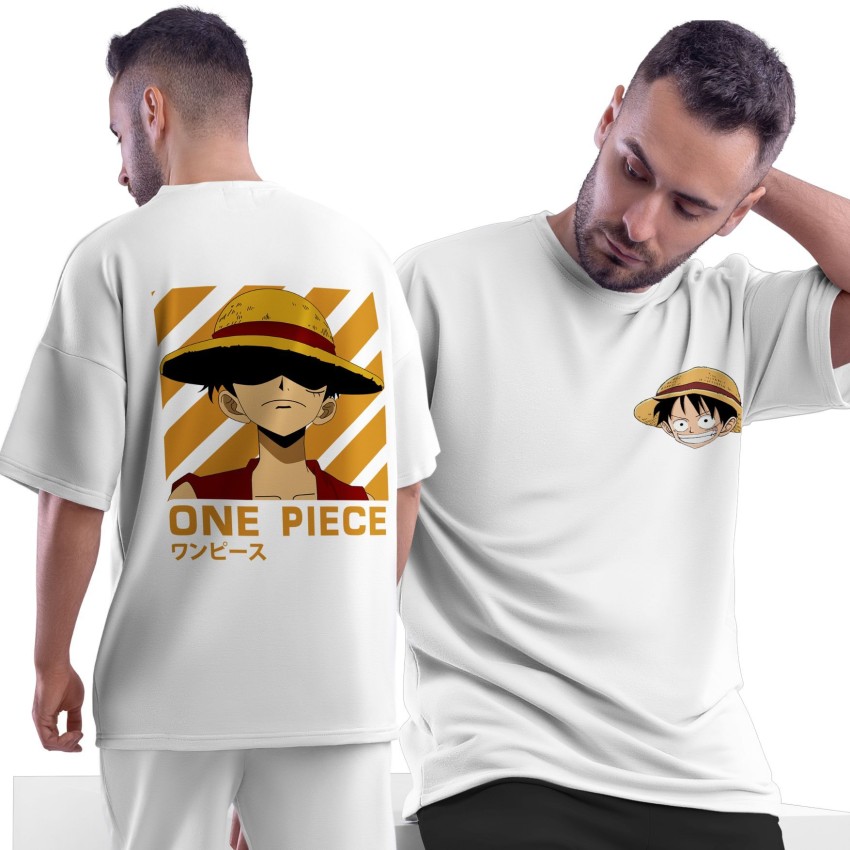 Buy One Piece T shirt Monkey D Luffy Anime T shirt Online India