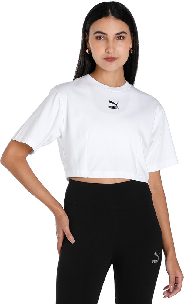 puma cropped t shirt