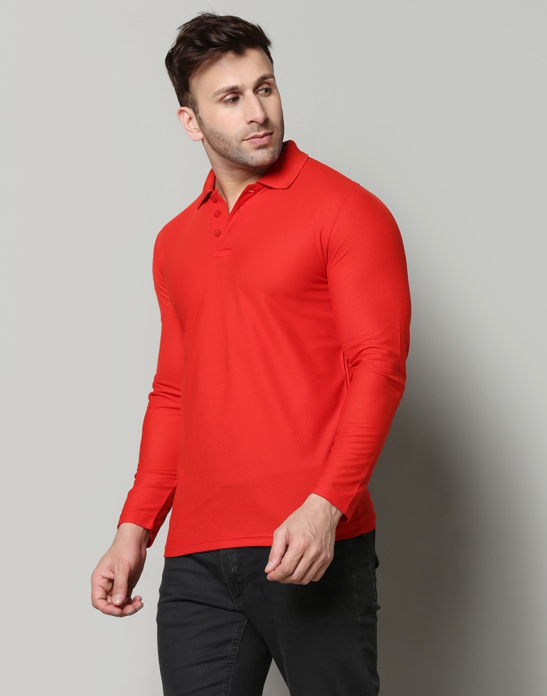 Full sleeve polo t shirts outlet flipkart