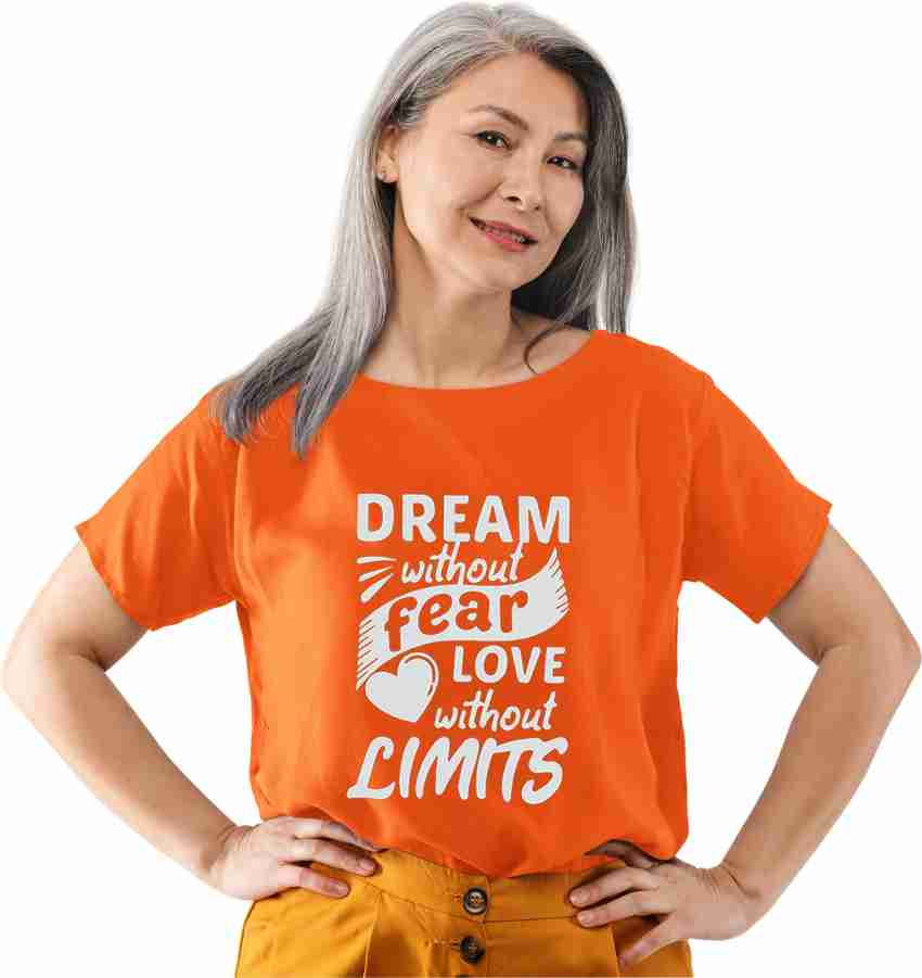 Women's T-Shirt - Orange - M