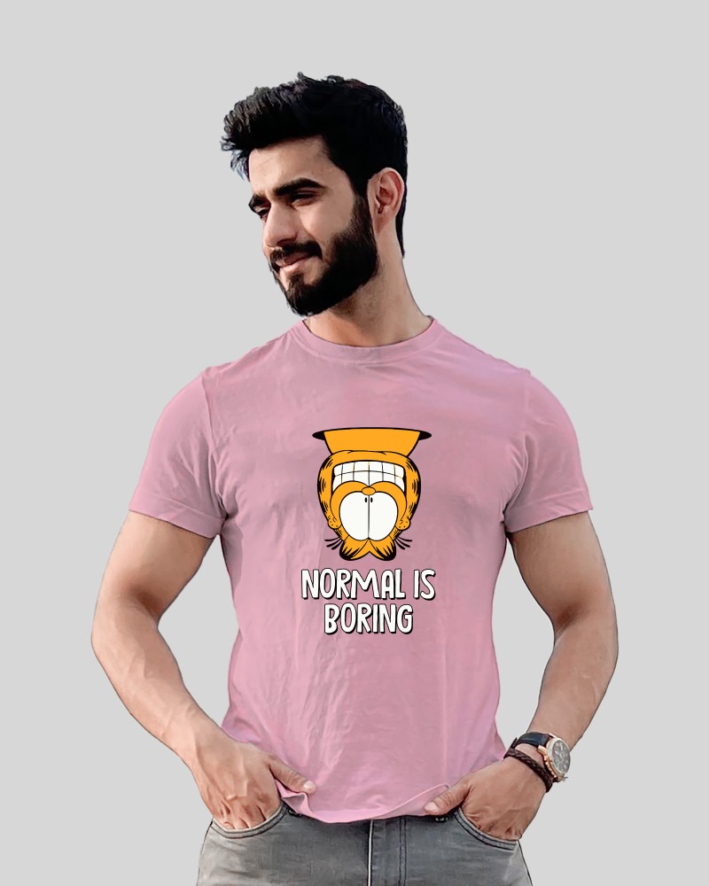 Jack Paris Printed, Typography Men Round Neck Pink T-Shirt - Buy Jack Paris  Printed, Typography Men Round Neck Pink T-Shirt Online at Best Prices in  India