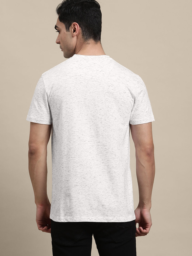 Free Authority Printed Men Round Neck White T Shirt Buy Free