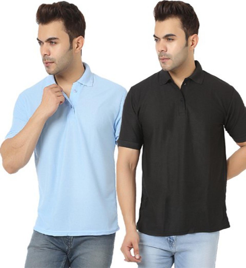 KEESOR MEN'S POLO T-SHIRT(PACK OF 2)