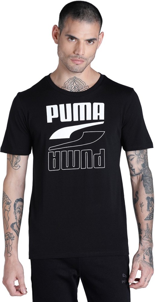 Puma rebel clearance bold tee