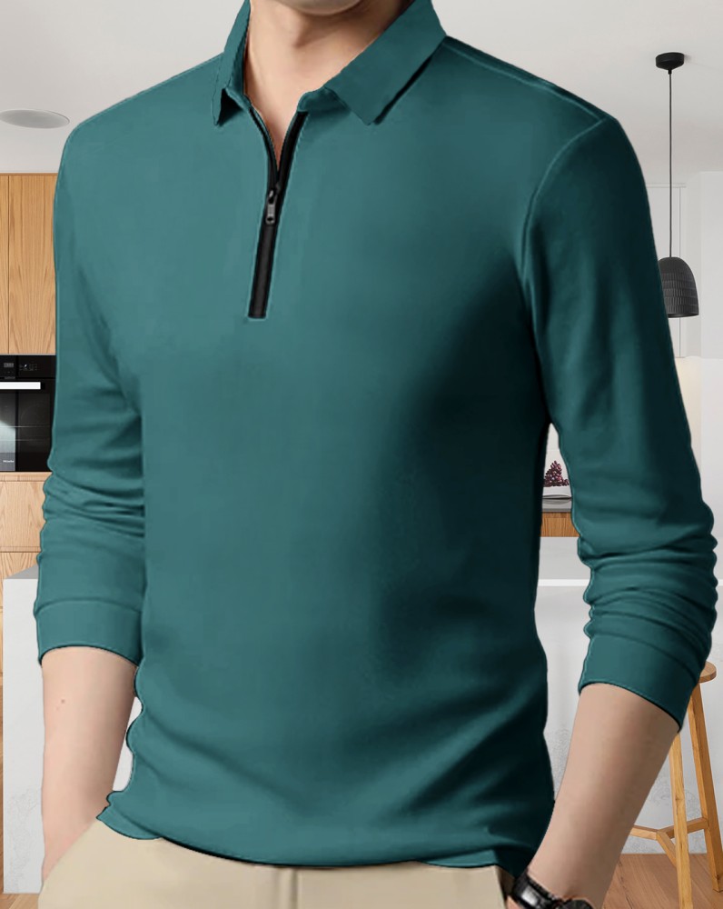 Full sleeve polo discount t shirts flipkart