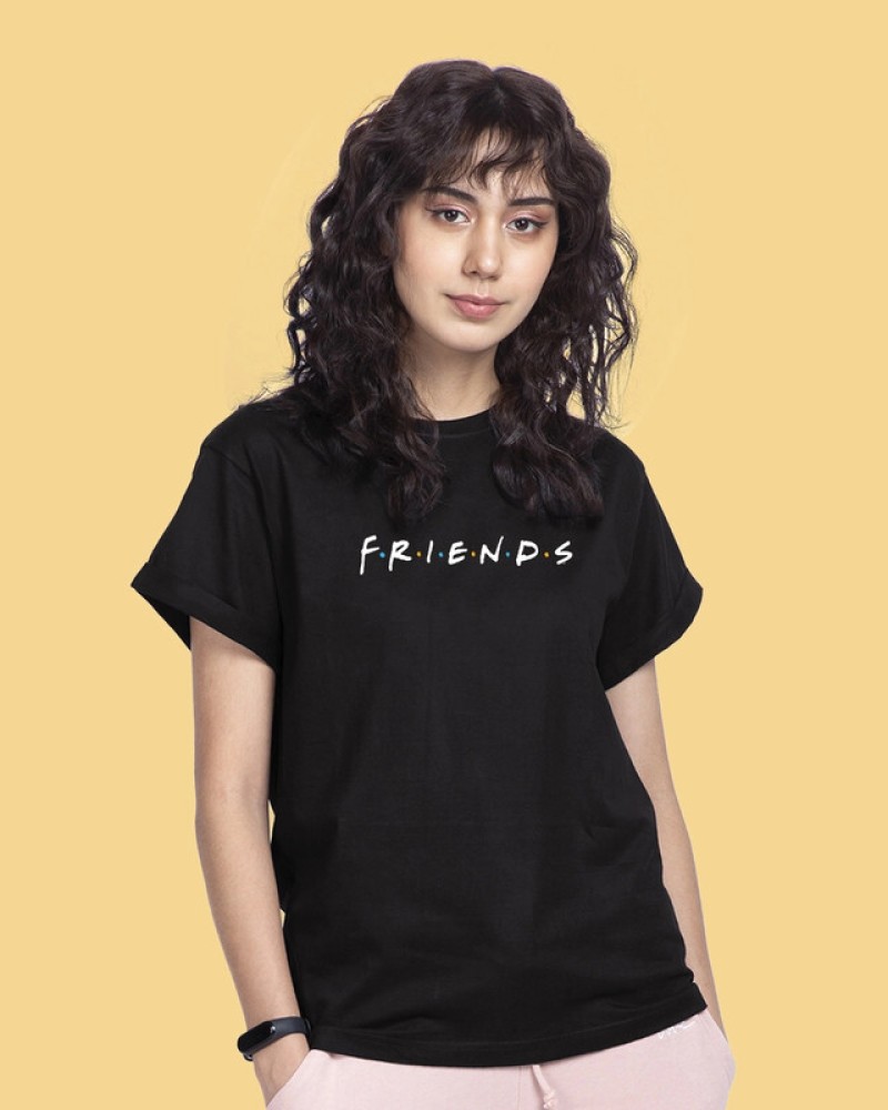 Tshirts Buddy Printed Women Round Neck Black T Shirt Buy Tshirts Buddy Printed Women Round Neck Black T Shirt Online at Best Prices in India Flipkart