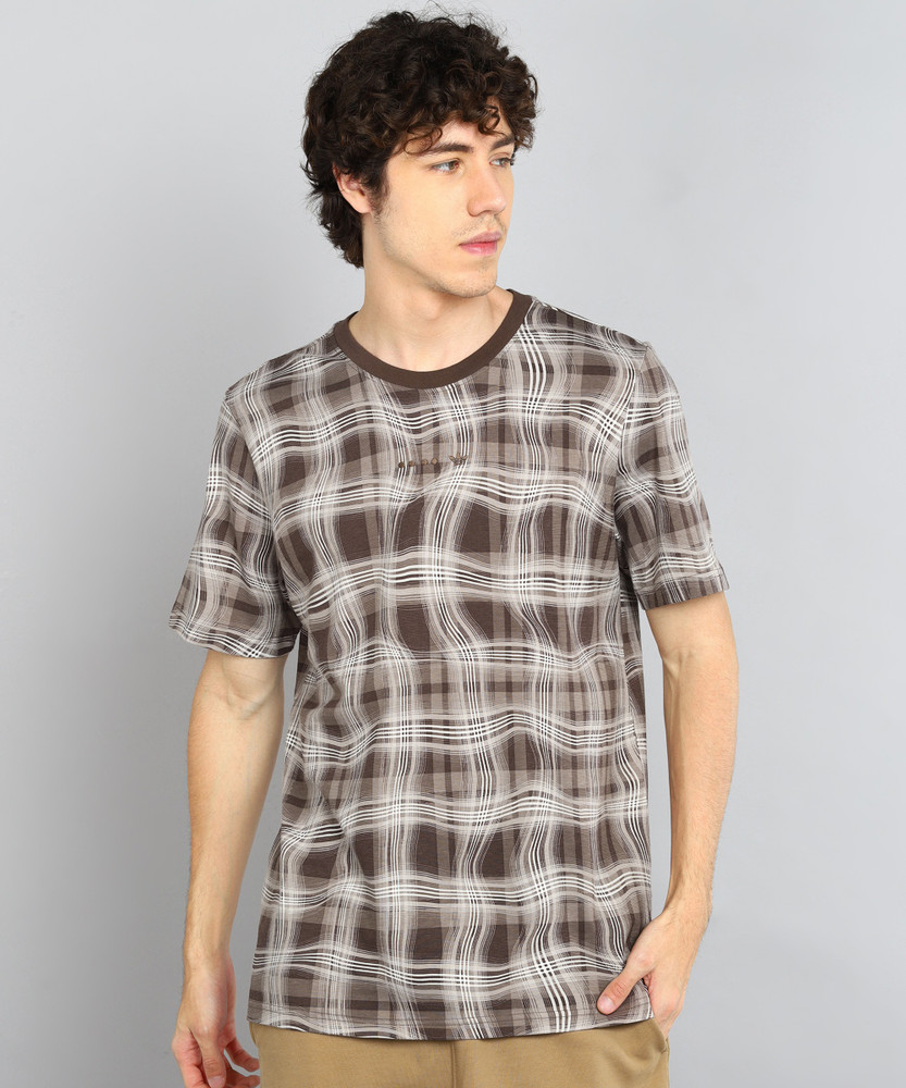 Adidas checkered shirt sales
