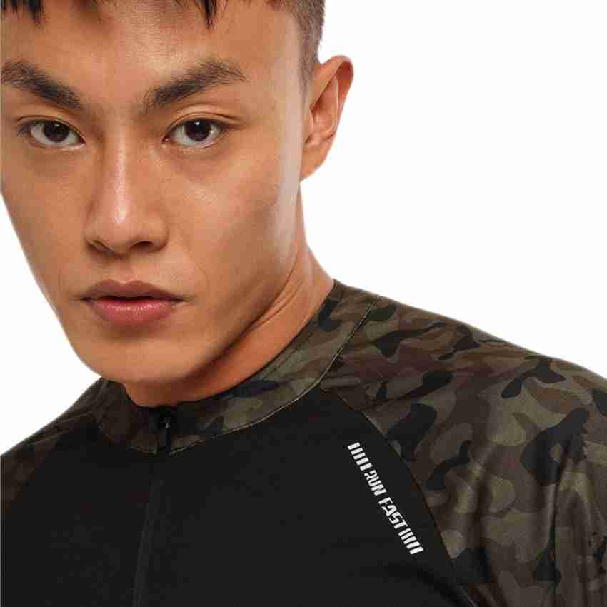 Buy Snitch Tiger Black Satin Mandarin Collar Shirt Online at Bewakoof