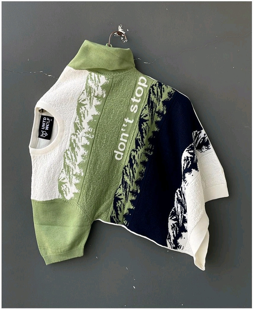 Maruti Export Printed Men Round Neck Multicolor White Green T