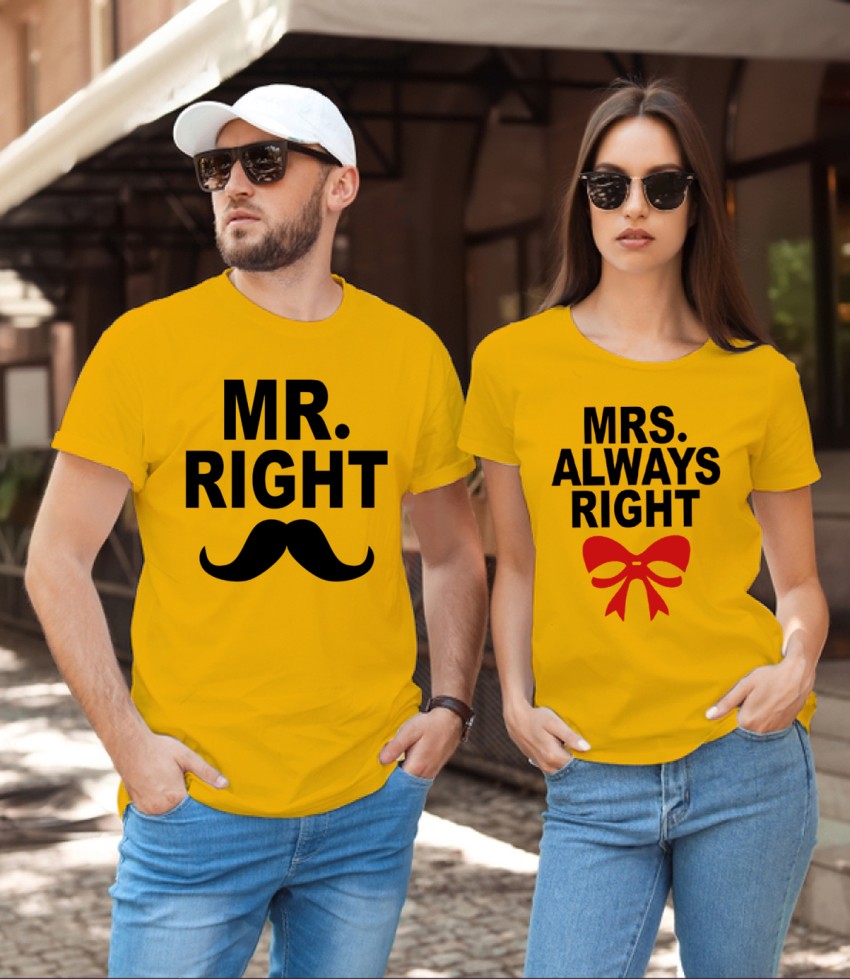 couple t shirt online flipkart