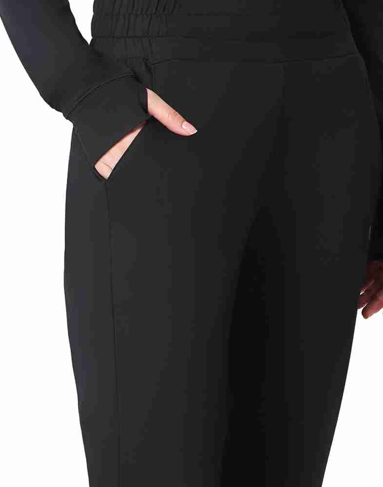Buy Van Heusen Athleisure Women Anti Bacterial & Moisture Wicking  Sustainable Pants - Black Beauty online