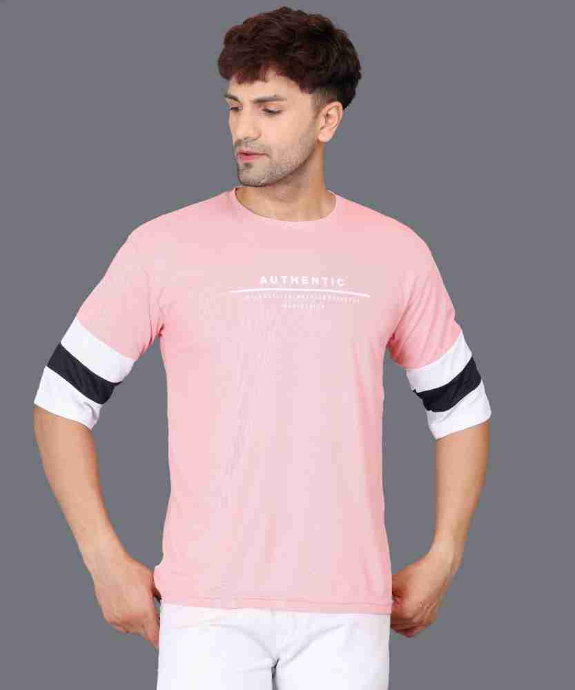 Pink t outlet shirts for guys