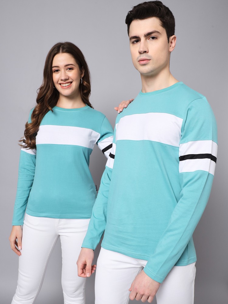 Couple t-shirt long sleeve best sale