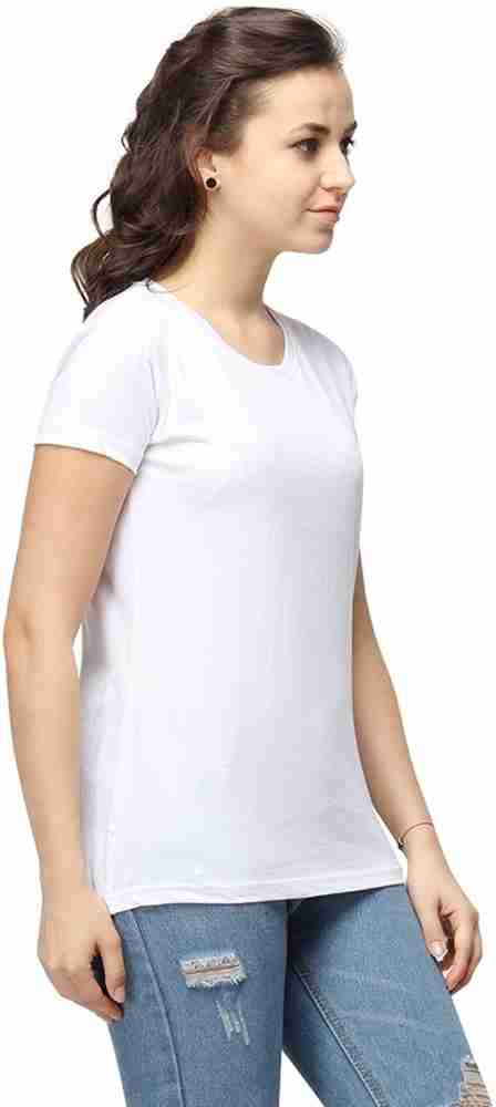 white t shirt flipkart