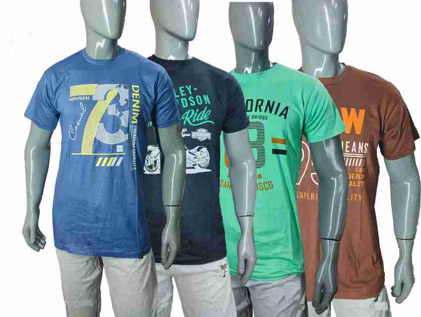 Round Half Sleeve Mens Cotton Bulk Order T Shirt Suppliers In Tirupur