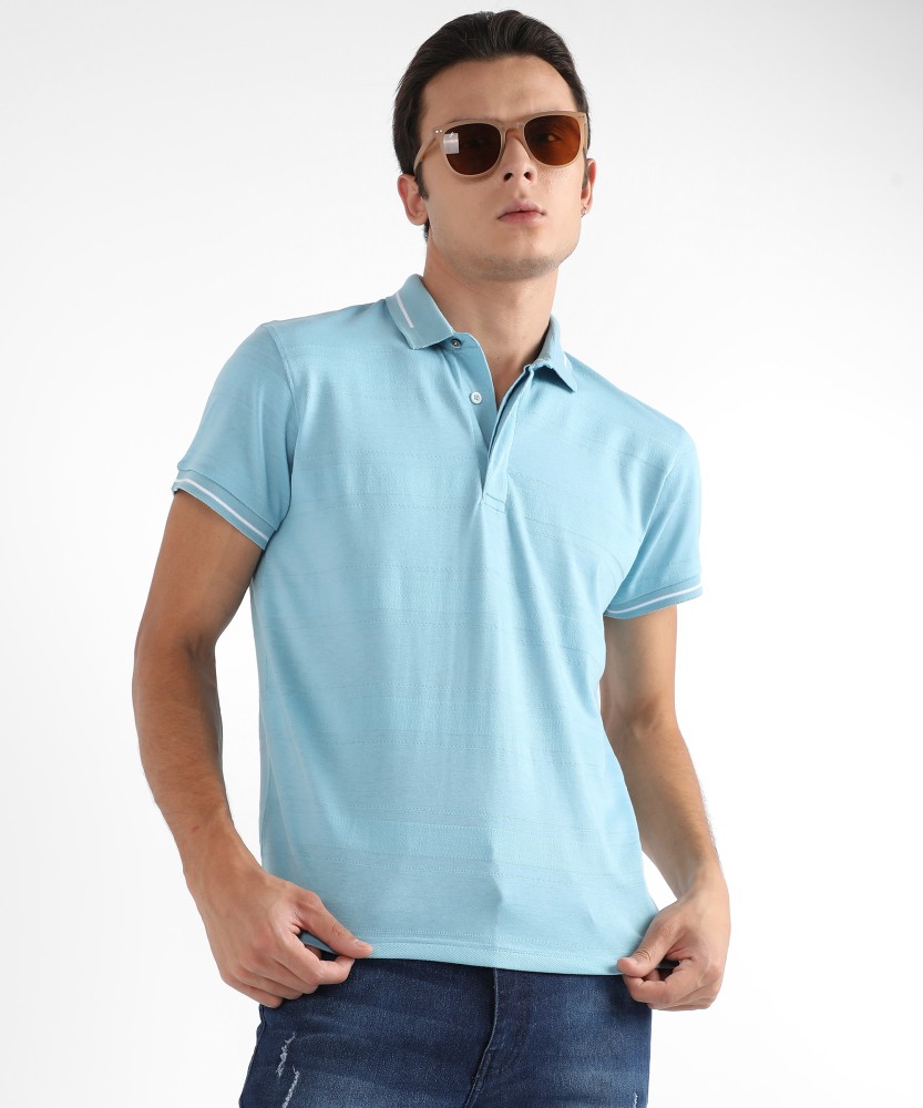 Buy Blue & White Tshirts for Men by Campus Sutra Online