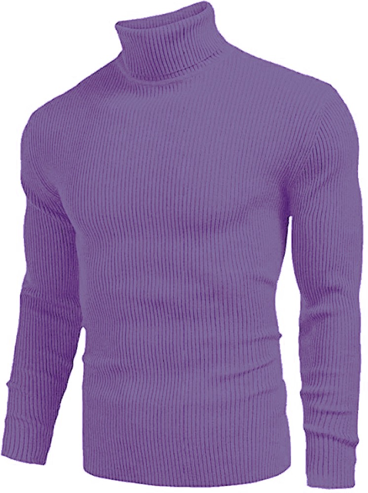 Mens lavender turtleneck best sale