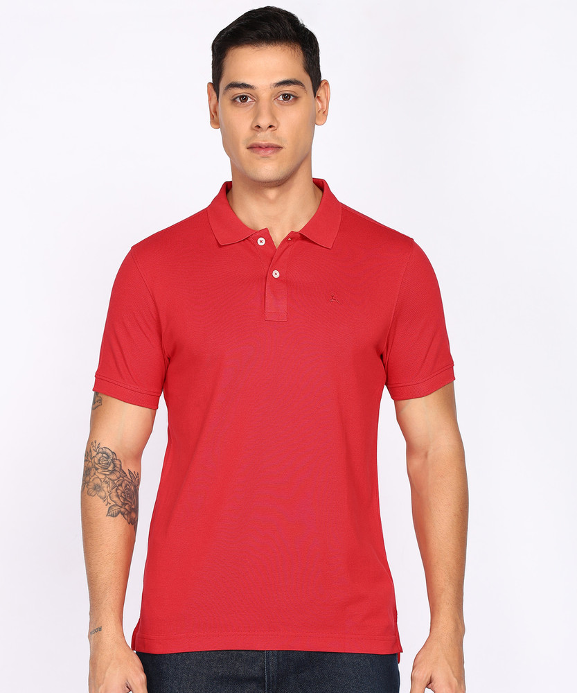PARX Solid Men Polo Neck Red T Shirt Buy PARX Solid Men Polo Neck Red T Shirt Online at Best Prices in India Flipkart