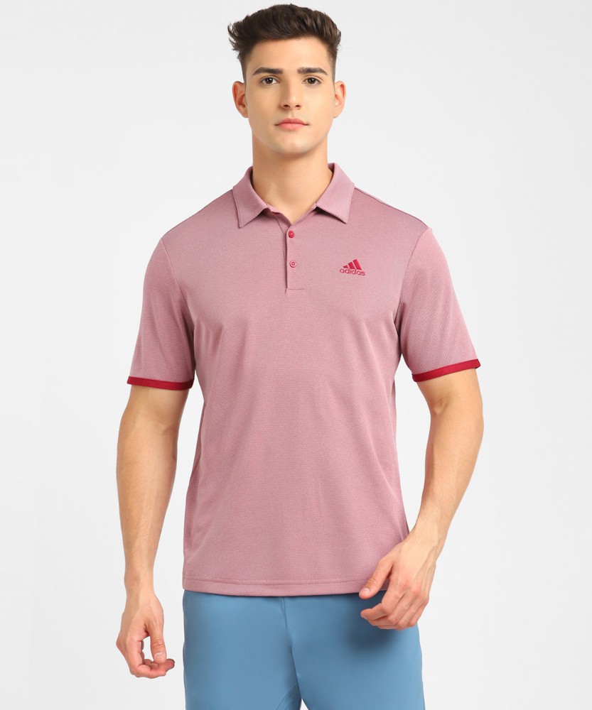 ADIDAS Printed Men Polo Neck Pink T Shirt Buy ADIDAS Printed Men Polo Neck Pink T Shirt Online at Best Prices in India Flipkart