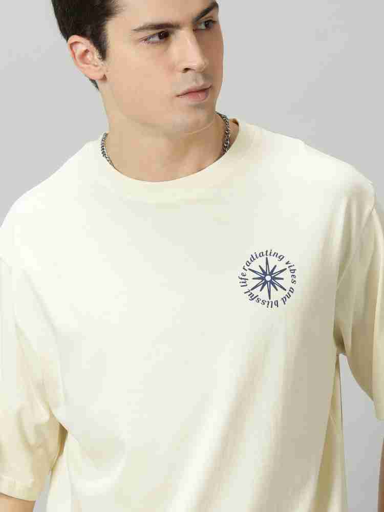 Buy White Tshirts for Men by THE HOLLANDER Online